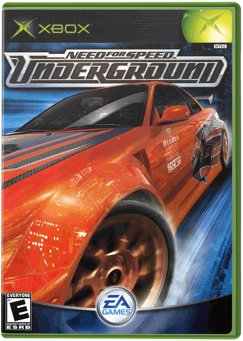 Need for Speed Underground box art for Xbox